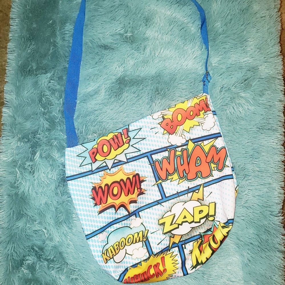 Comic Book Stretchy Tote Bag